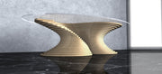 I3 Homes 3D Wavy Design Parametric Wooden Table