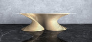 I3 Homes 3D Wavy Design Parametric Wooden Table