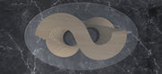 I3 Homes 3D Wavy Design Parametric Wooden Table
