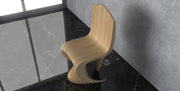 I3 Homes 3D Parametric Wavy Design Wooden Chair