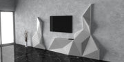 I3 Homes 3D Wave Crest TV Mount Parametric Wall Art