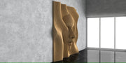 I3 Homes 3D Wooden Parametric Face Shape Wall Art