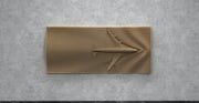 I3 Homes 3D Wooden Parametric Plane Shape Wall Art