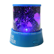 Led Projector Night Light Amazing Lamp 3 Battery Operated Lamps Rotation With The Music Function Master For Kids Bedroom Home Decoration Nightromantic Gift (Battery Not Included  1 Pc)