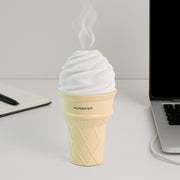 Ice Cream Cone Shape Air Freshener Humidifier (1pc  Cream Color)