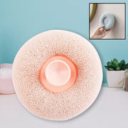 12626 Super Soft Bath Sponge Flower Suction Cup Bath Sponges For Shower Women Men Foam Loofah Sponge Exfoliating Bath Sponge Body Washer Reusable Loofah Massage Bath (1 Pc)