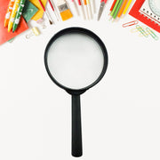 9144 Magnifying Glass Lens - Reading Aid Made Of Glass - Real Glass Magnifying Glass That Can Be Used On Both Sides - Glass Breakage-proof Magnifying Glass Protect Eyes 75mm  50mm (2pc Set)
