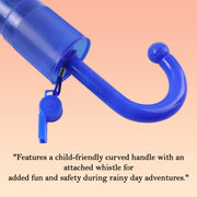 6247 Umbrella With Handle And Lightweight Safety Round Plastic Cap