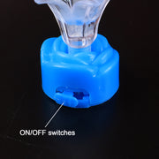 Multi-color Led Fiber Optic Flower Night Lamps (Mix Color  3 Pc)
