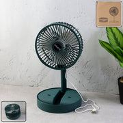 Foldable Mini Desk Fan With Adjustable Height And Angle (1 Pc)