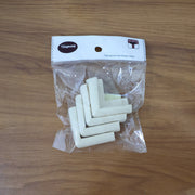 4 Pc Soft Foam Table Corner Protectors Set With Safety Tape