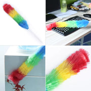 6321 Colorful Feather Duster  Microfiber Duster For Cleaning  Dusting Stick  Dusting Brush