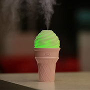 Ice Cream Cone Shape Air Freshener Humidifier (1pc  Cream Color)